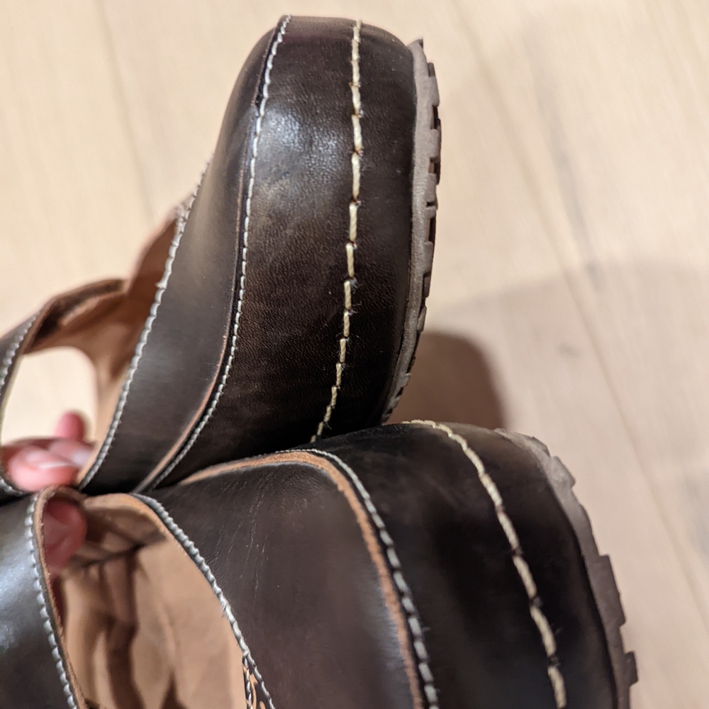 Brown Clogs - image 5